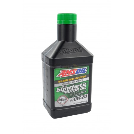 Olej silnikowy AMSOIL 0W20 Signature Series 100% Synthetic Motor Oil (ASM) 0.946L