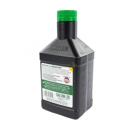 Olej silnikowy AMSOIL 0W20 Signature Series 100% Synthetic Motor Oil (ASM) 0.946L