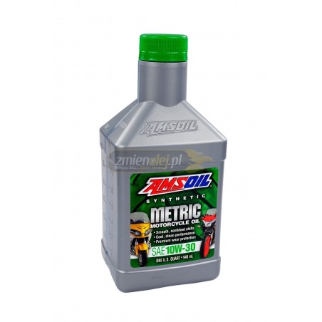 Olej do motocykla AMSOIL 10W30 Advanced Synthetic Motorcycle Oil (MCT) 0.946L
