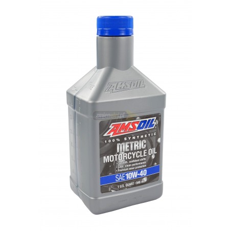 Olej motocyklowy AMSOIL 10W40 Advanced Synthetic Motorcycle Oil MCF 0.946L