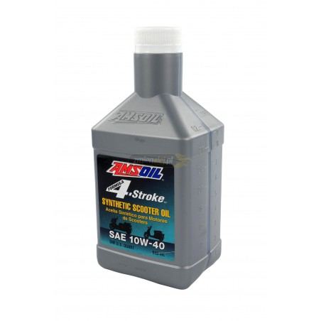 Olej do skutera AMSOIL 10W40 Formula 4-Stroke Synthetic Scooter Oil (ASO) 0.946L