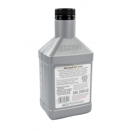 Olej do motocykla AMSOIL 20W50 Synthetic Motorcycle Oil (MCV) 0.946L