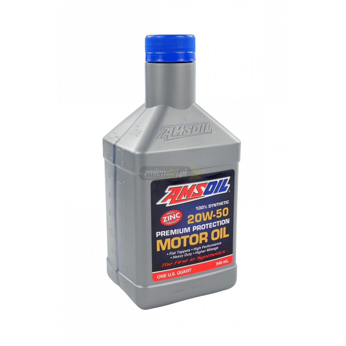 Olej silnikowy AMSOIL 20W50 100% Synthetic Premium Protection Motor Oil (ARO) 0.946L Olej silnikowy AMSOIL 20W50 100% Synthetic Premium Protection Motor Oil (ARO) 0.946L