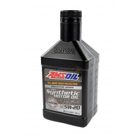 Olej silnikowy AMSOIL 5W20 Signature Series 100% Synthetic Motor Oil (ALM) 0.946L