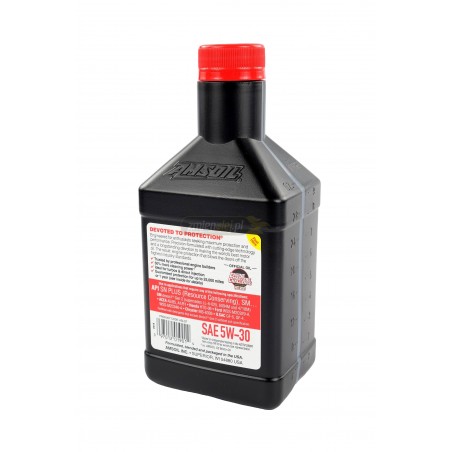 Olej silnikowy AMSOIL 5W30 Signature Series 100% Synthetic Motor Oil (ASL) 0.946L