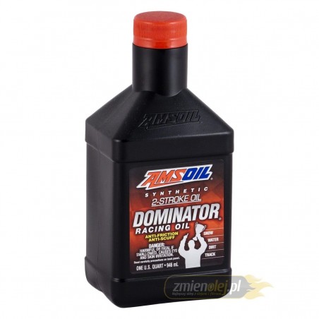 Olej 2T AMSOIL DOMINATOR Synthetic 2-Stroke Racing Oil (TDRQ) 0.946L