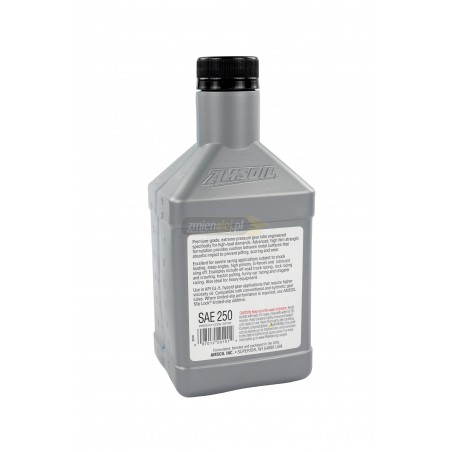 Olej przekładniowy AMSOIL SAE 250 Severe Gear Racing EP Synthetic Gear Lube (SRTQT) 0.946L