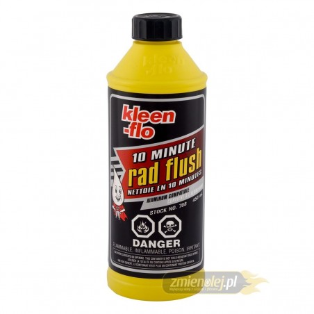 Płukanka do chłodnic Kleen-Flo 10 Minute Rad Flush 450ml (kat. 708) - Preparat do płukania chłodnicy