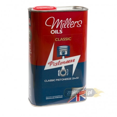 Olej do klasyka Millers Classic Pistoneeze 20W50 1L