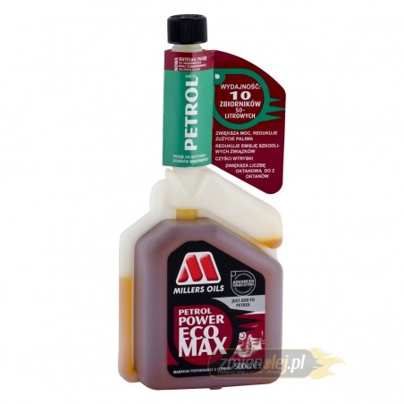 Dodatek do benzyny Millers Petrol Power Ecomax 500ml
