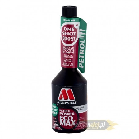 Dodatek do benzyny Millers Petrol Power Ecomax One Shot 250ml