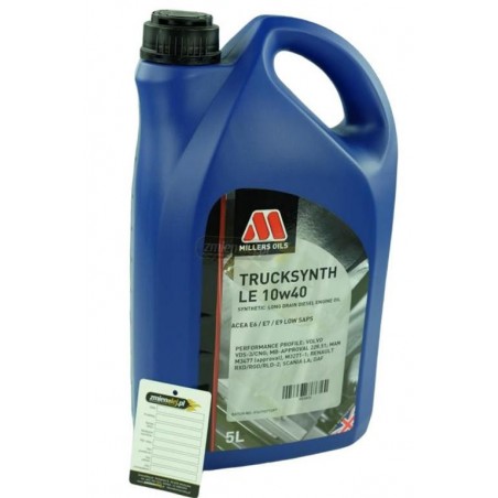 Olej silnikowy Millers Oils Trucksynth LE 10W40 5L