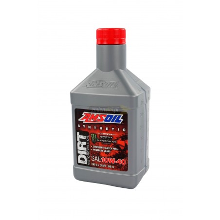 Olej do motocykla AMSOIL 10W40 Synthetic Dirt Bike Oil 0.946L