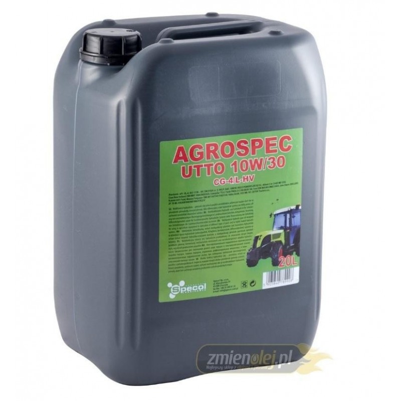 Olej hydrauliczno-przekładniowy Specol Agrospec U 20 L