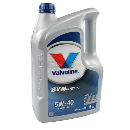 Olej silnikowy Valvoline Synpower MST 5W40 C3 5L