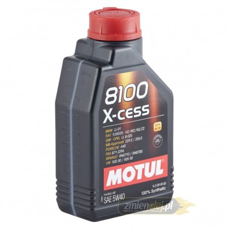 Olej silnikowy Motul X-cess 5W40 1L