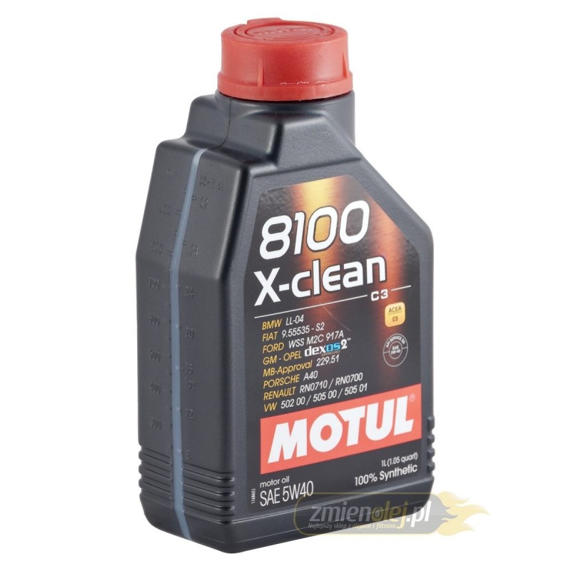 Olej silnikowy Motul X-clean C3 5W40 1L