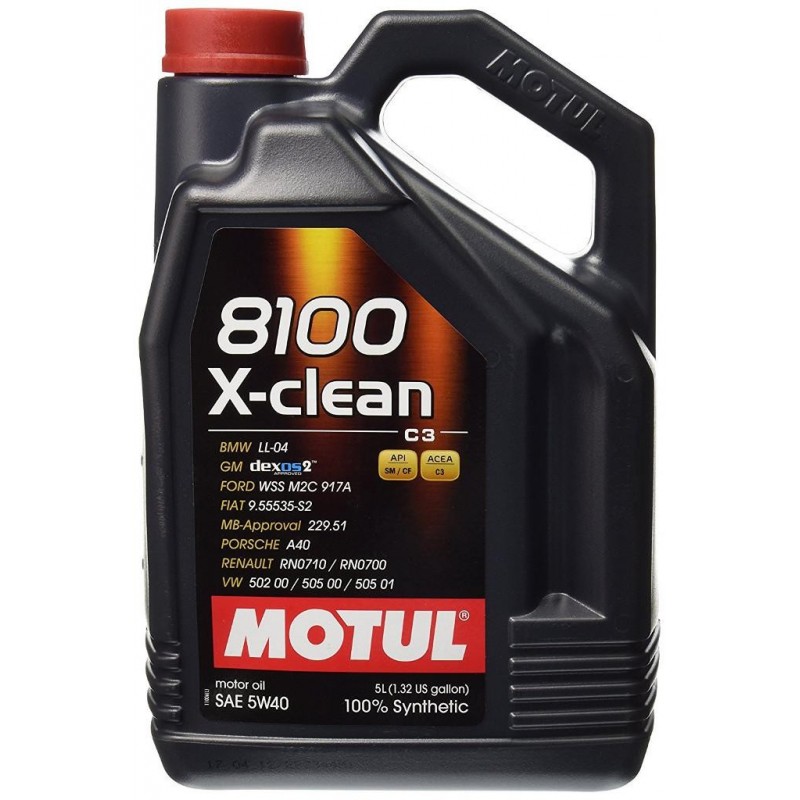 Olej silnikowy Motul X-clean C3 5W40 5L