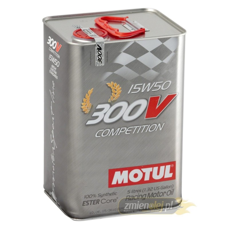 Olej silnikowy Motul 300V Competition 15W50 5L