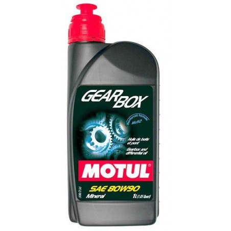 Olej przekładniowy Motul 80W90 gearbox MoS2 1L