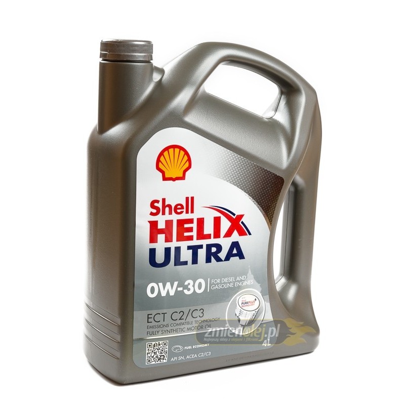Olej silnikowy Shell Helix Ultra ECT 0W-30 4L