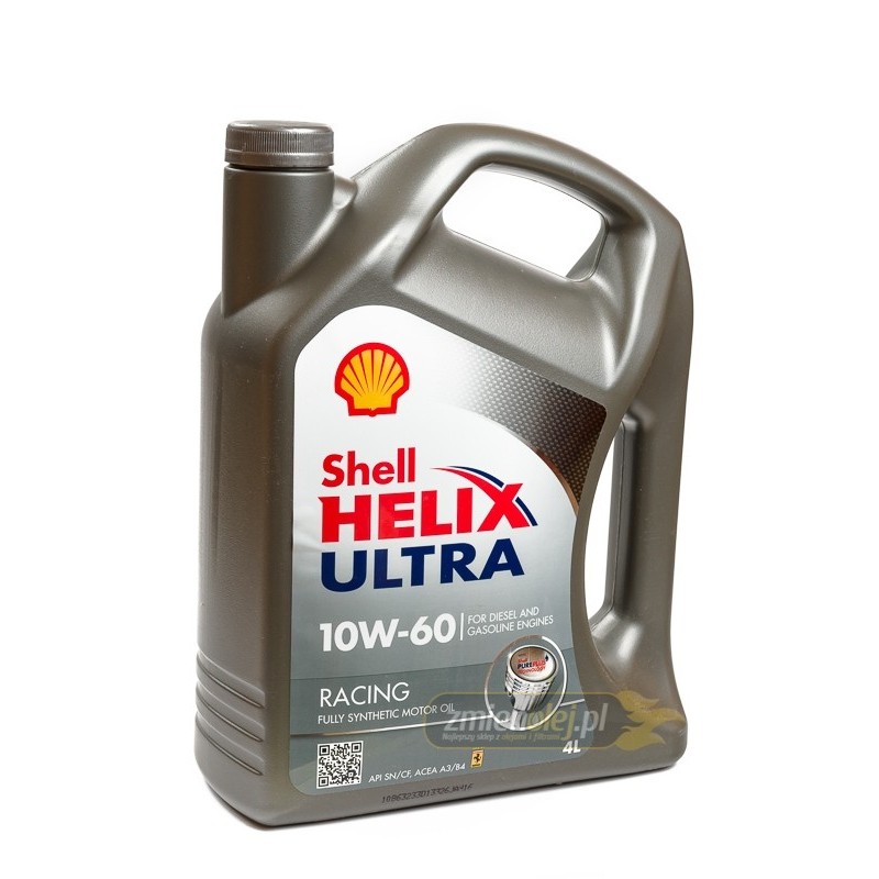 Olej silnikowy Shell Helix Ultra  Racing 10W60 4L