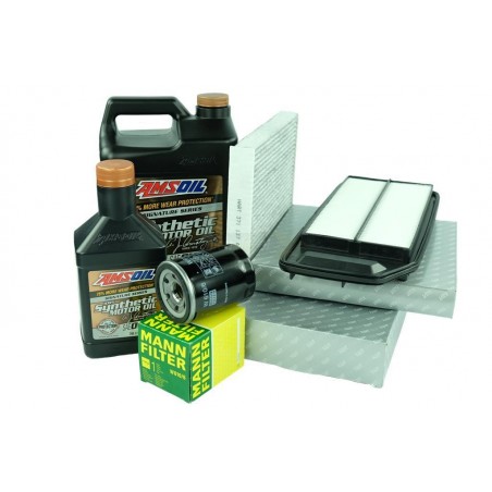 Zestaw samochodowy Honda Accord VII 2.0 2.4 - Olej AMSOIL 0W30 plus filtry
