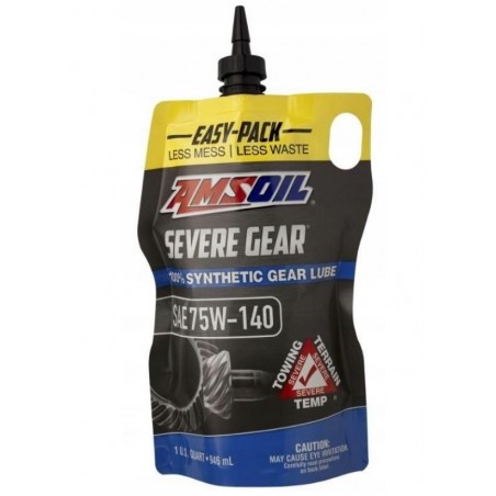 Olej przekładniowy AMSOIL 75W140 Severe Gear EP Gear Lube 0.946L