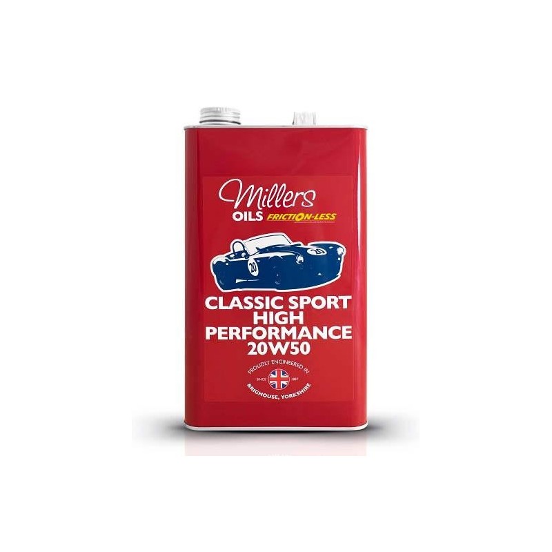 Olej silnikowy Millers Oils Classic Sport High Performance 20W50 5L