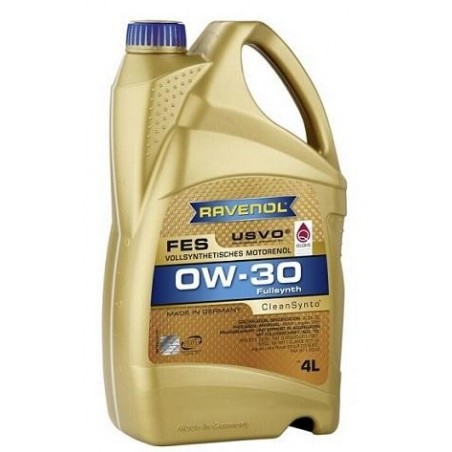 Olej silnikowy RAVENOL FES SAE 0W30 USVO® 4L