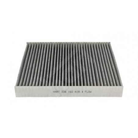 Filtr kabinowy węglowy HART 338 160 AUDI A2, SEAT IBIZA, SKODA FABIA zam/CUK 2545/AHC191