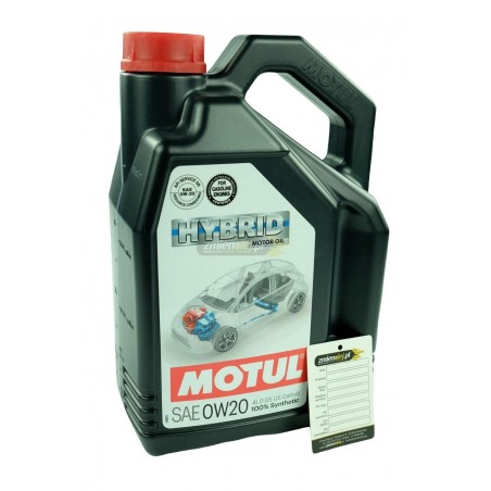 Olej silnikowy MOTUL 0W20 HYBRID 4L