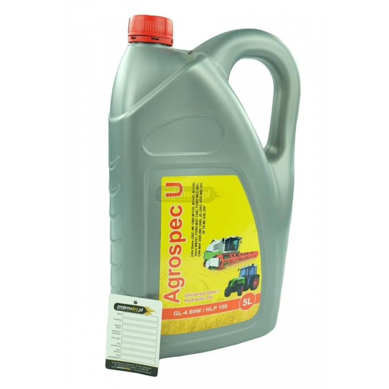 Olej hydrauliczno-przekładniowy Specol Agrospec U 5L