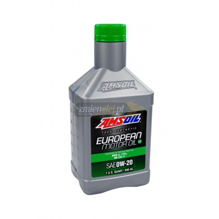 Olej silnikowy AMSOIL 0W20 100% Synthetic European Motor Oil (AFE) 0.946L