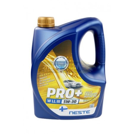 NESTE 5W30 LL III PRO+ 4L - Made in Finland - Zmienolej.pl