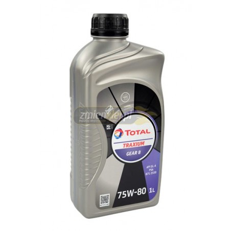 Olej przekładniowy Total Traxium Gear 8 75W80 1L