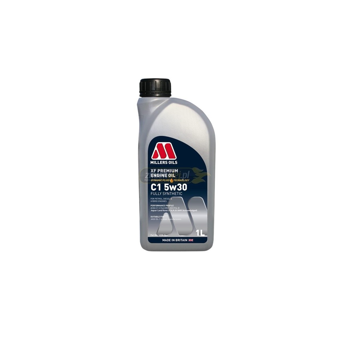 Olej silnikowy Millers Oils XF Premium C1 5W30 1L Olej silnikowy Millers Oils XF Premium C1 5W30 1L