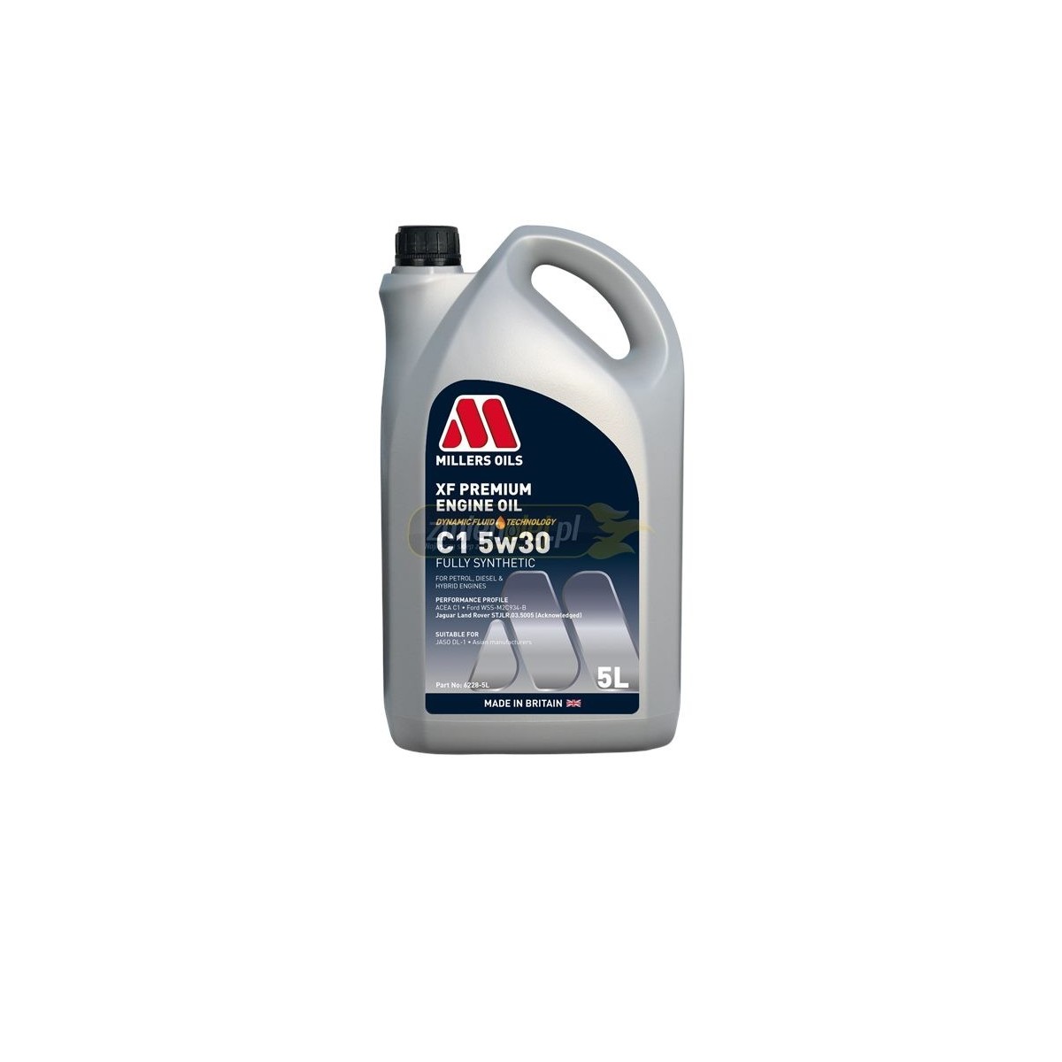 Olej silnikowy Millers Oils XF Premium C1 5W30 5L Olej silnikowy Millers Oils XF Premium C1 5W30 5L