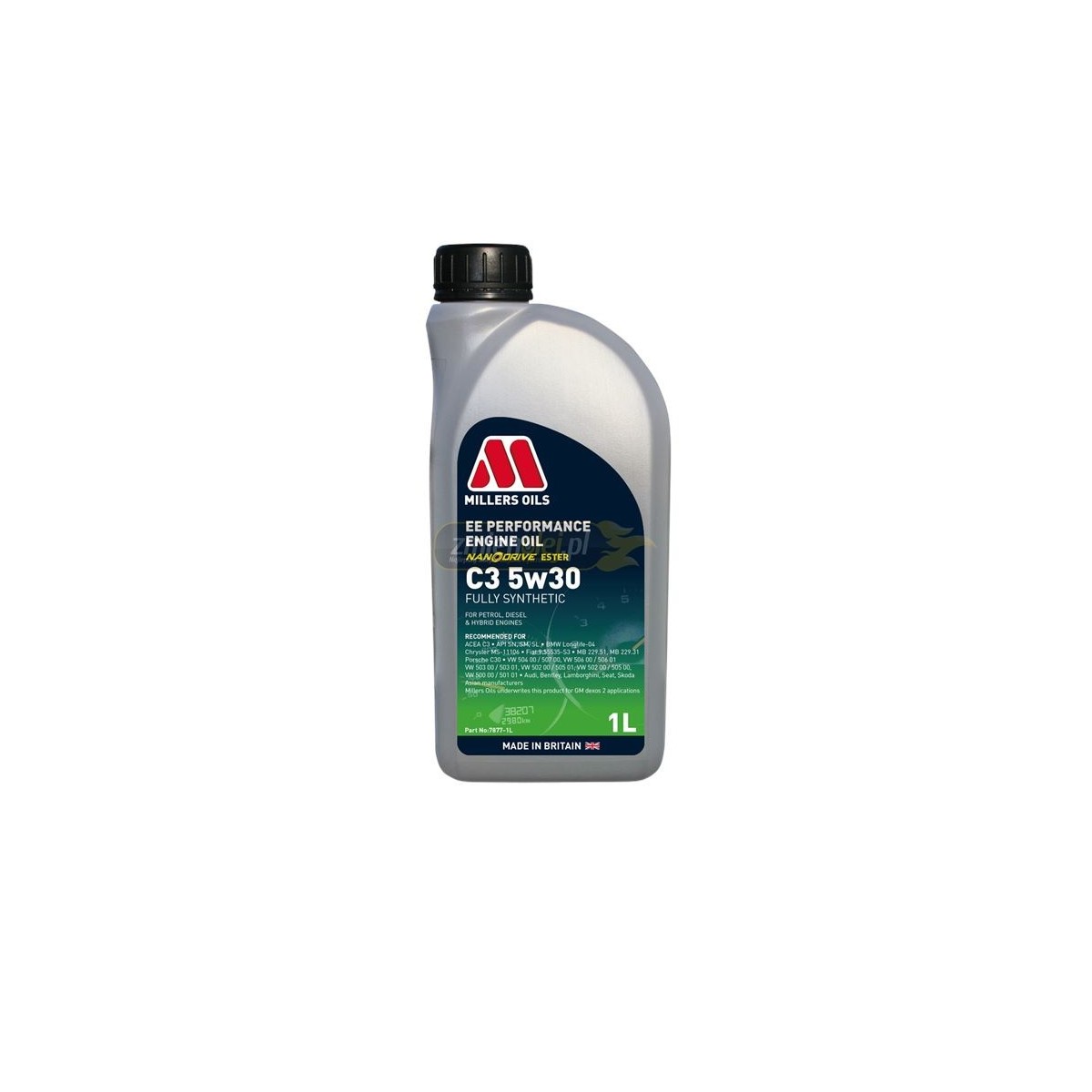 Olej syntetyczny Millers EE Performance C3 5W30 1L