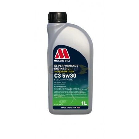 Olej syntetyczny Millers EE Performance C3 5W30 1L