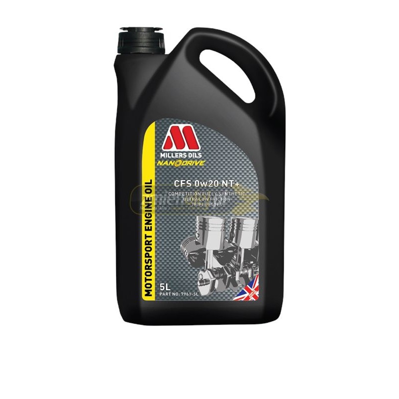 Olej silnikowy Millers Oils Motorsport CFS 0W20 NT+ 5L