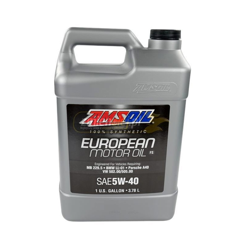 Olej silnikowy AMSOIL 5W40 European Car Formula Full Saps (EFM) 3.784L