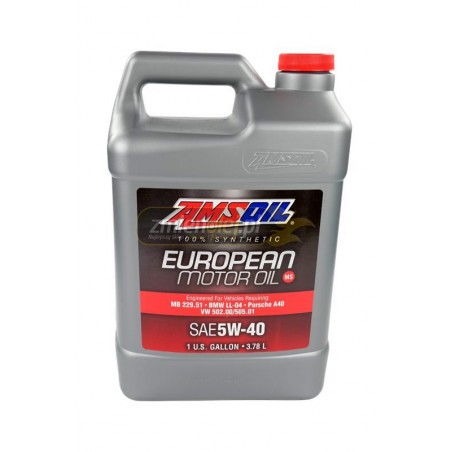 Olej silnikowy AMSOIL 5W40 Synthetic European Engine Oil (AFL) 3.784L