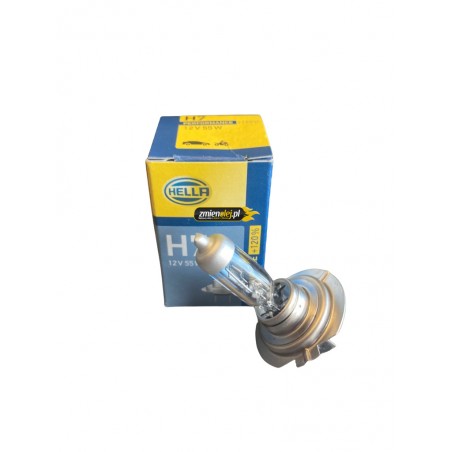 Żarówka HELLA H7 12V 55W +120% WIĘCEJ ŚWIATŁA