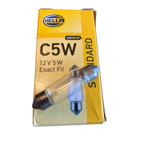 Żarówka HELLA C5W 12V 5W Standard