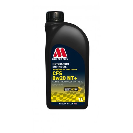 Olej silnikowy Millers Oils Motorsport CFS 0W20 NT+ 1L