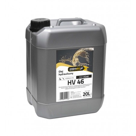 Olej hydrauliczny L-HV 46 20L do koparki i maszyn