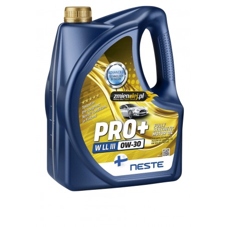 NESTE 0W30 LL III PRO+ 4L - Made in Finland