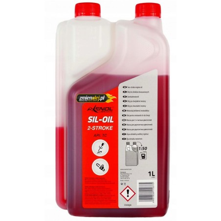 Olej 2T do mieszanki Axenol SIL-OIL 1L z dozownikiem