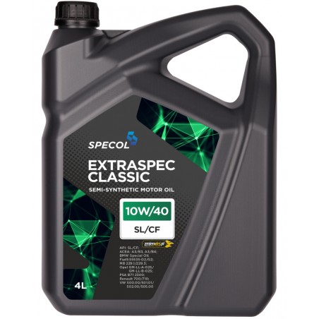 Olej silnikowy Specol Extraspec Semisynthetic 10W40 4L